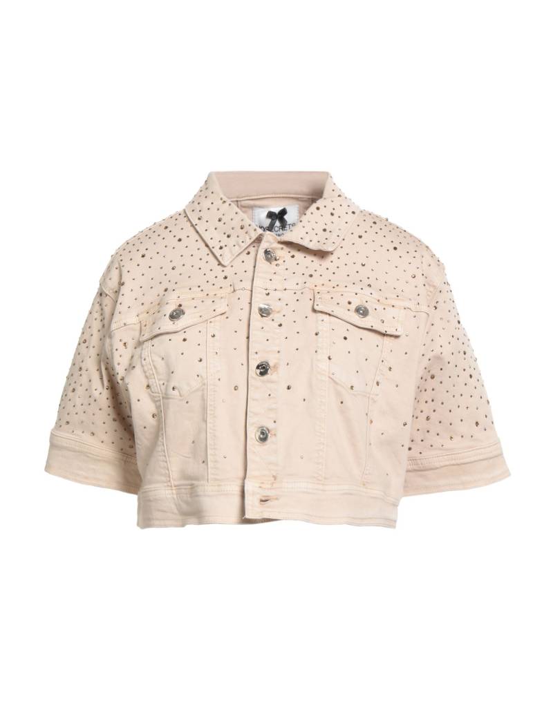 NO SECRETS Jeansjacke/-mantel Damen Beige von NO SECRETS