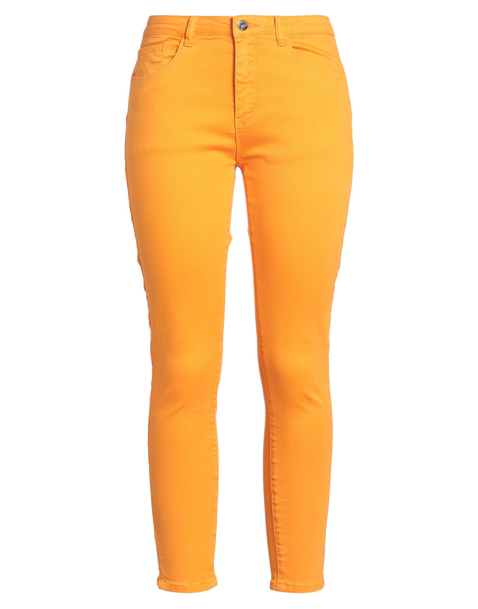 NO SECRETS Jeanshose Damen Orange von NO SECRETS