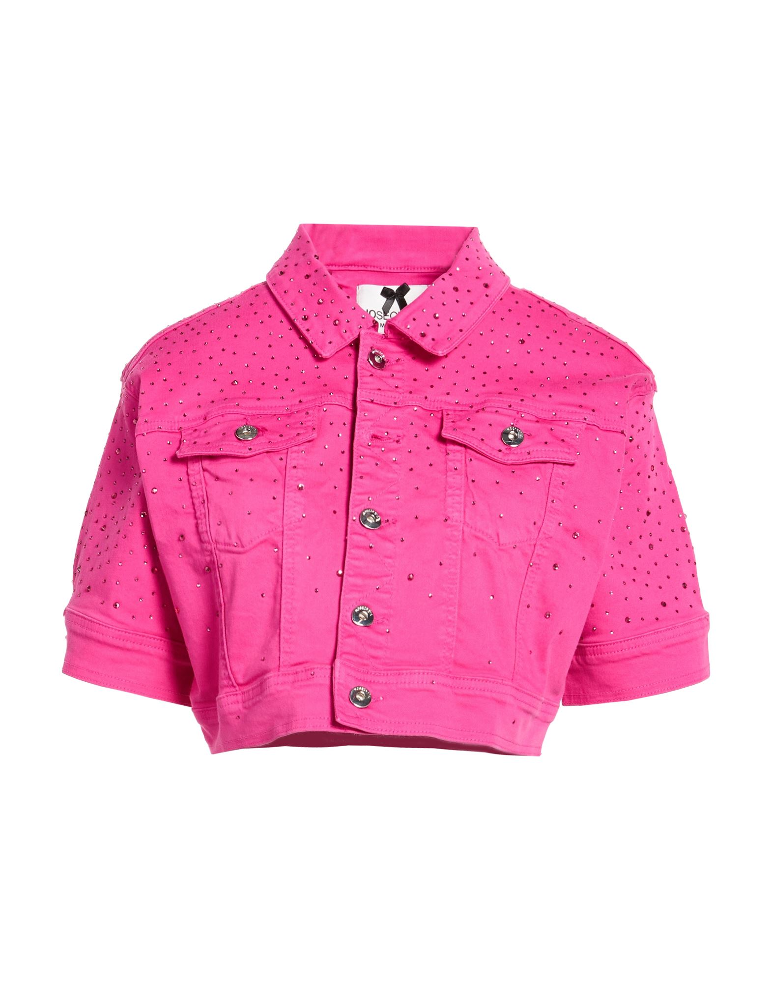 NO SECRETS Jeansjacke/-mantel Damen Fuchsia von NO SECRETS