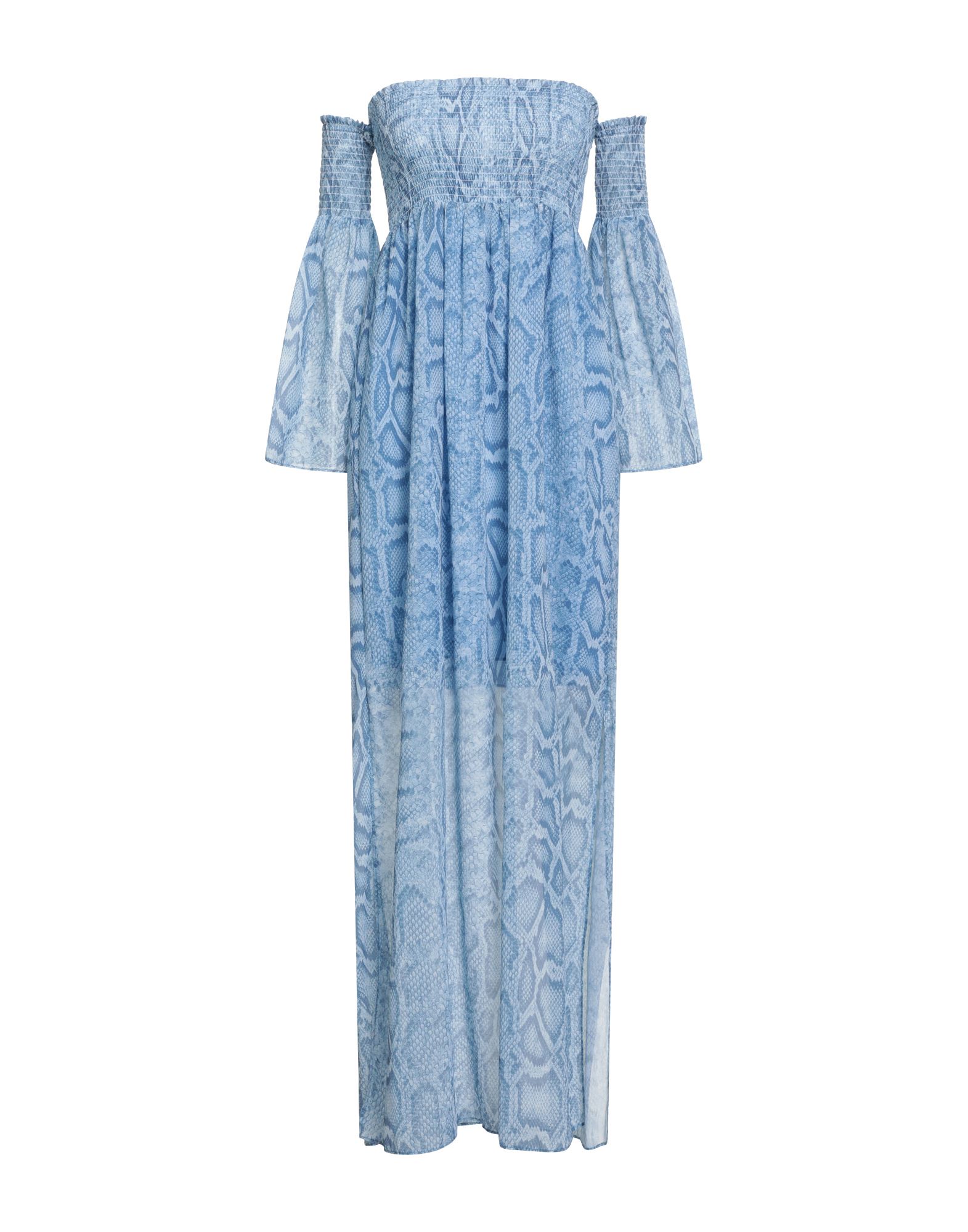 NO SECRETS Maxi-kleid Damen Azurblau von NO SECRETS