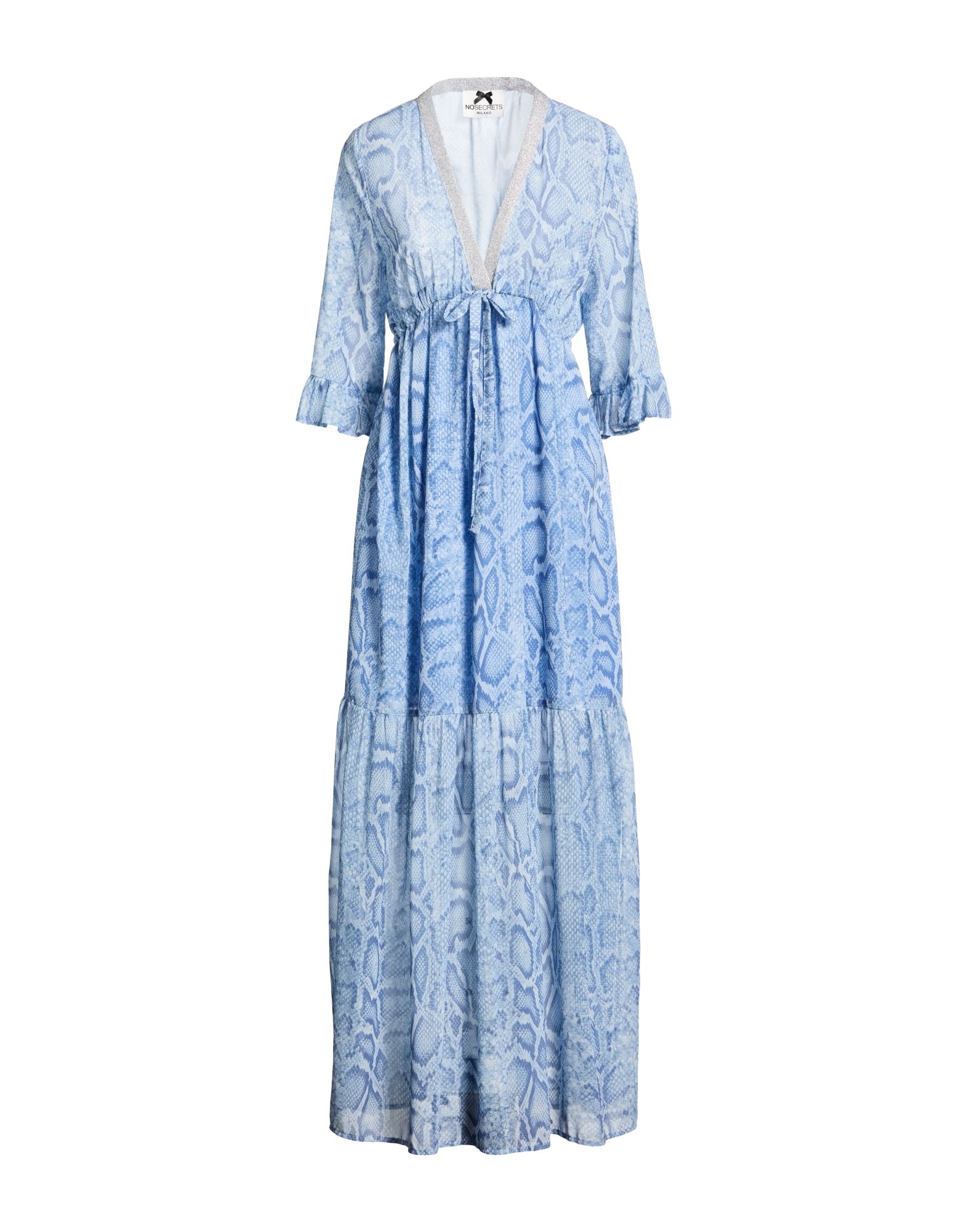 NO SECRETS Maxi-kleid Damen Azurblau von NO SECRETS