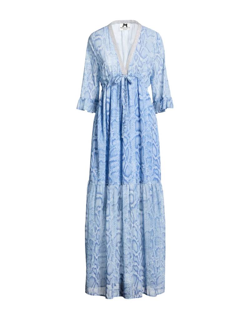 NO SECRETS Maxi-kleid Damen Azurblau von NO SECRETS