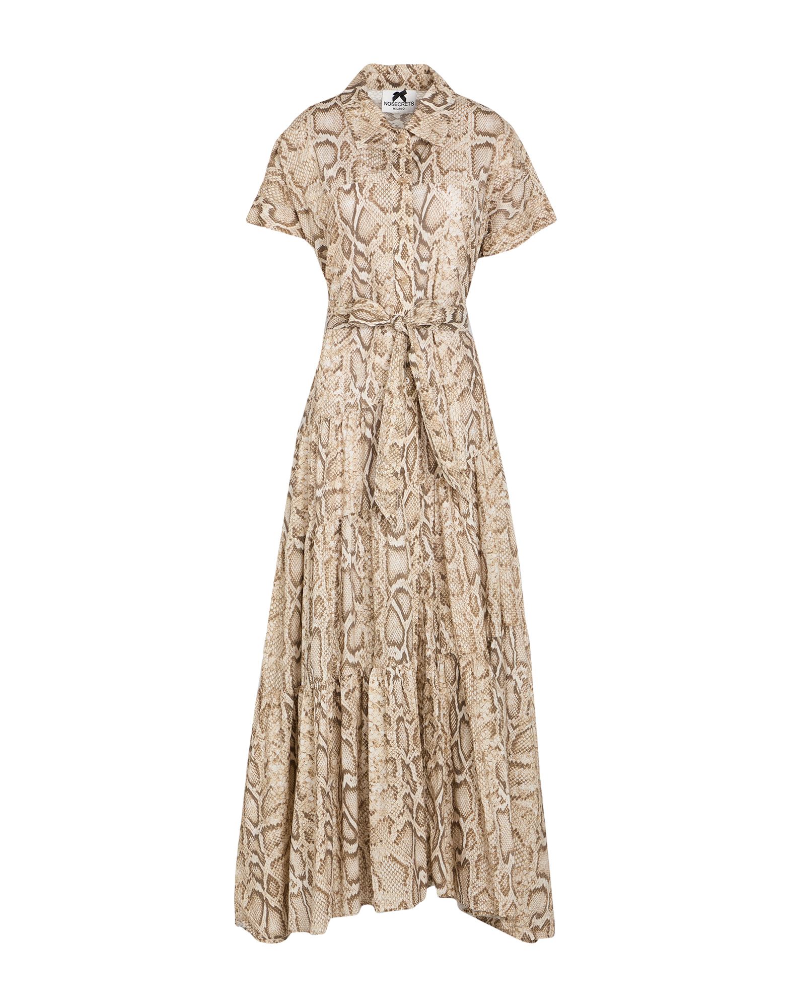 NO SECRETS Maxi-kleid Damen Beige von NO SECRETS