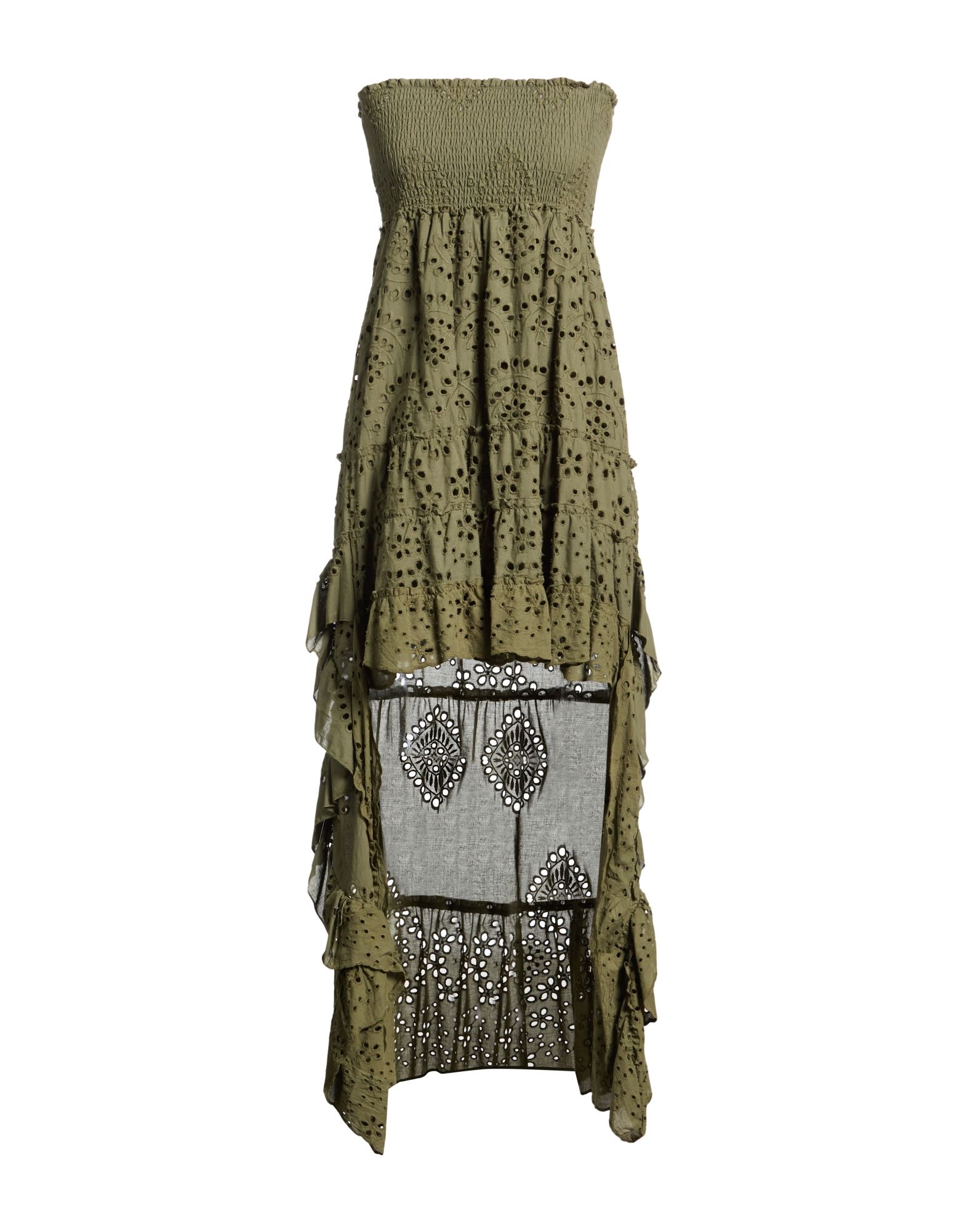 NO SECRETS Maxi-kleid Damen Militärgrün von NO SECRETS