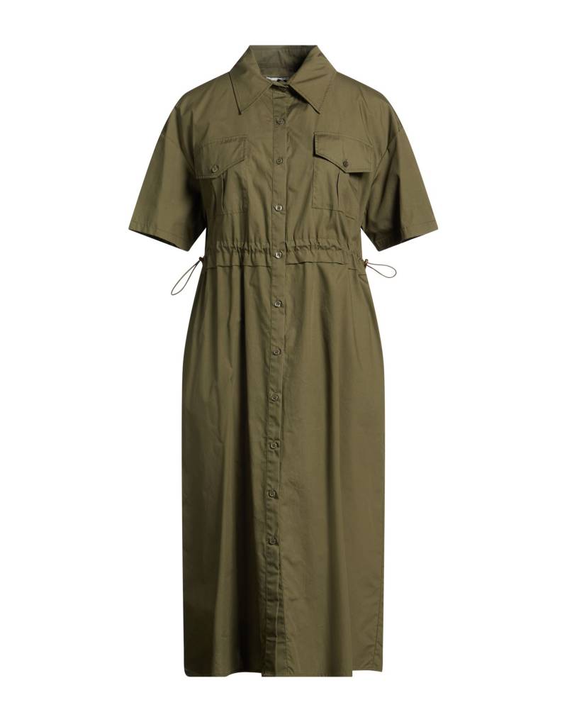 NO SECRETS Midi-kleid Damen Militärgrün von NO SECRETS
