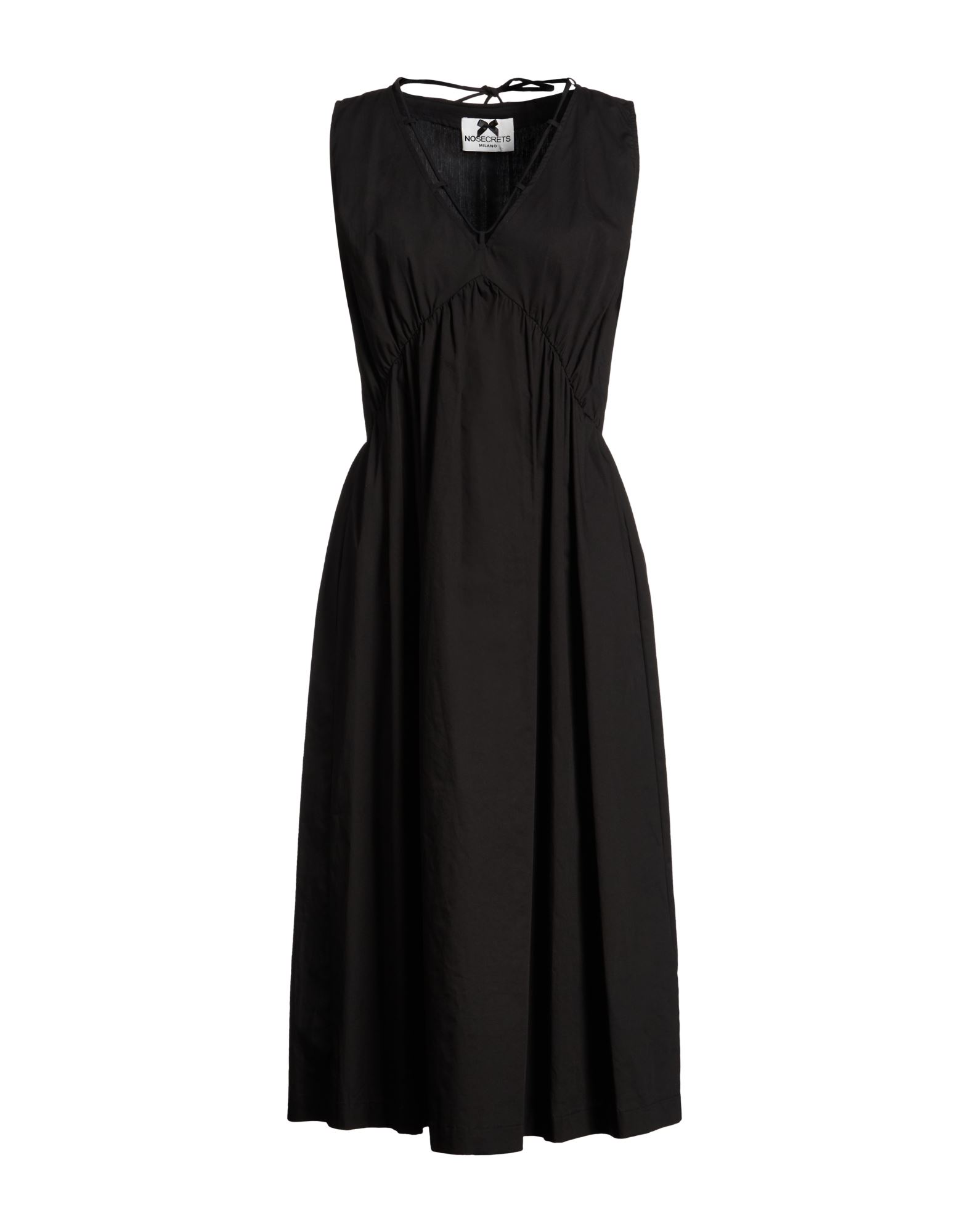 NO SECRETS Midi-kleid Damen Schwarz von NO SECRETS