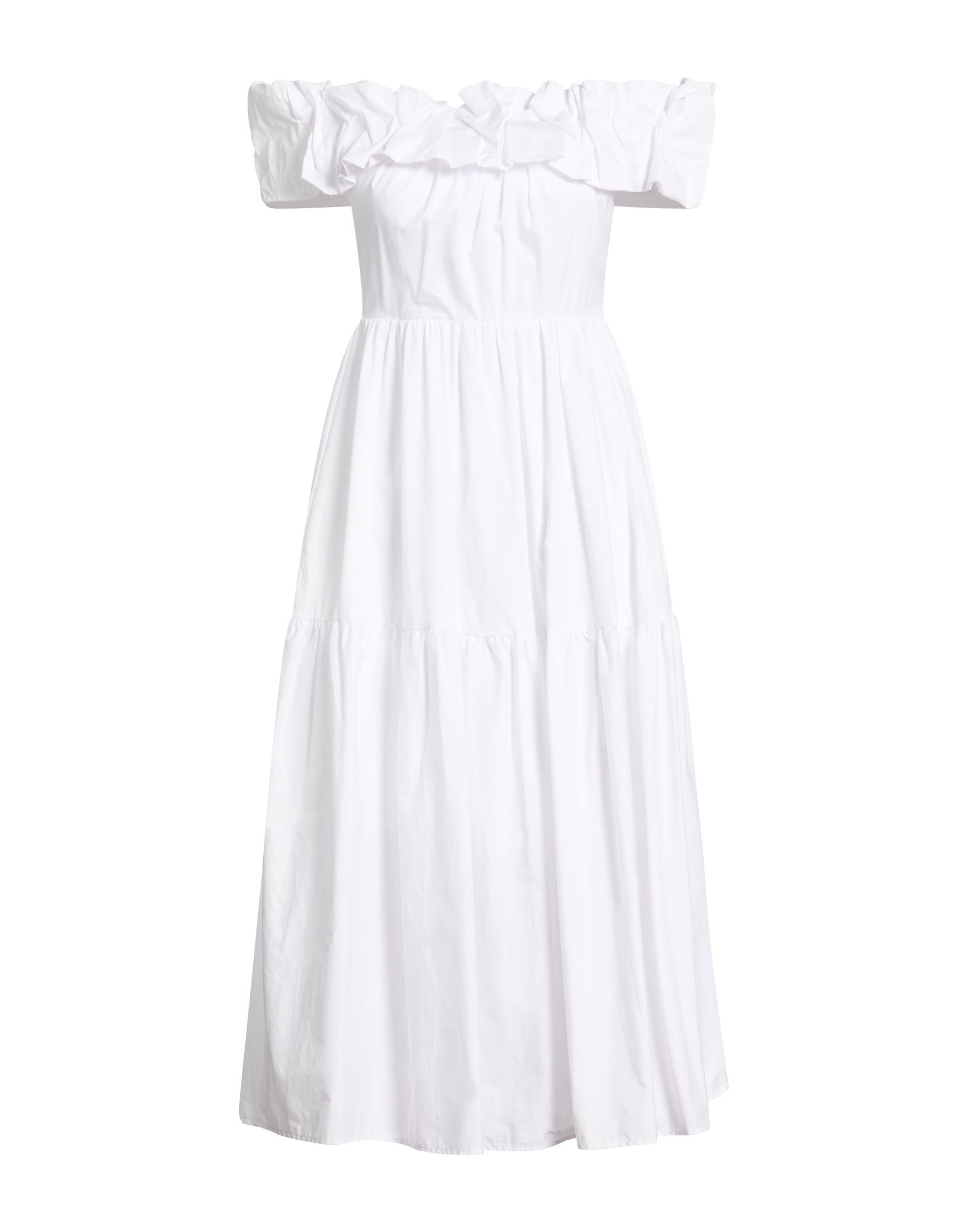 NO SECRETS Midi-kleid Damen Weiß von NO SECRETS