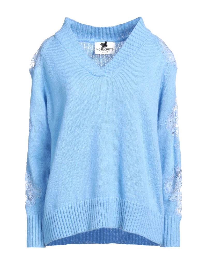 NO SECRETS Pullover Damen Hellblau von NO SECRETS