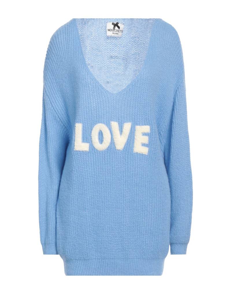 NO SECRETS Pullover Damen Hellblau von NO SECRETS