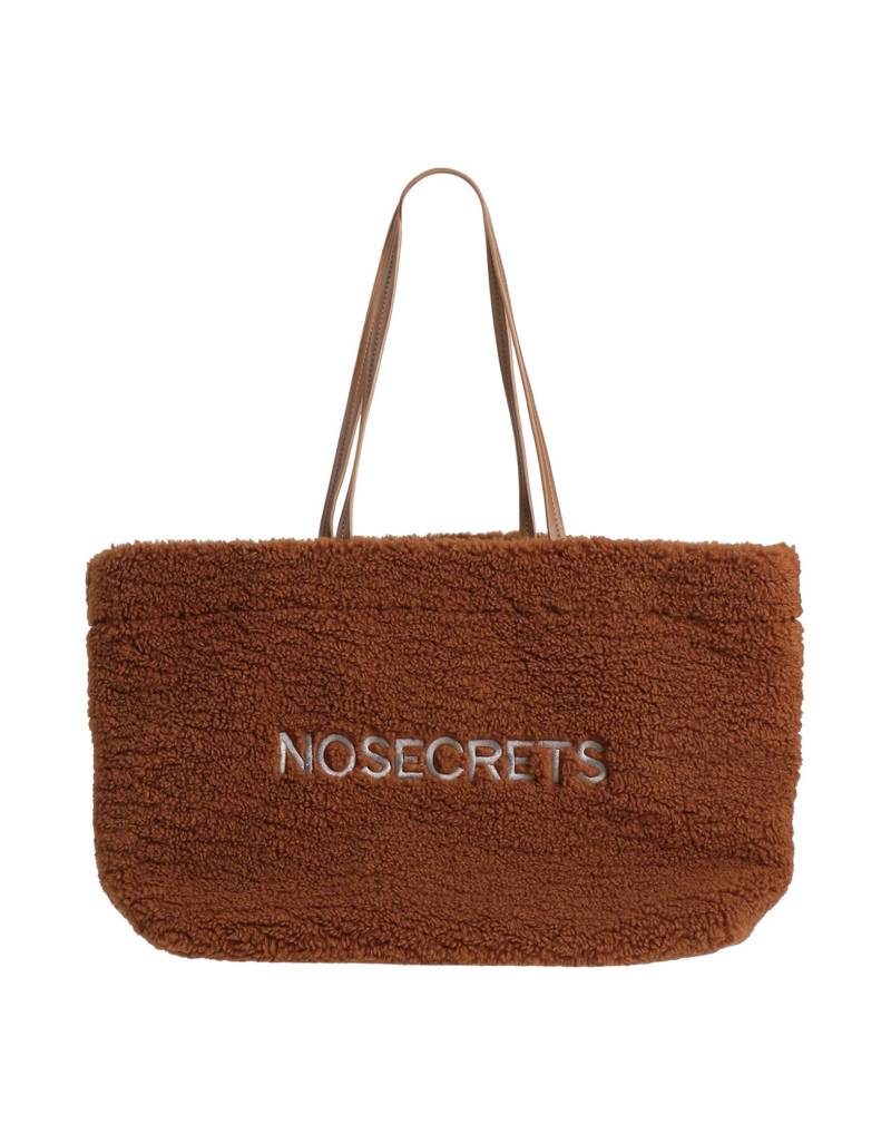 NO SECRETS Schultertasche Damen Braun von NO SECRETS