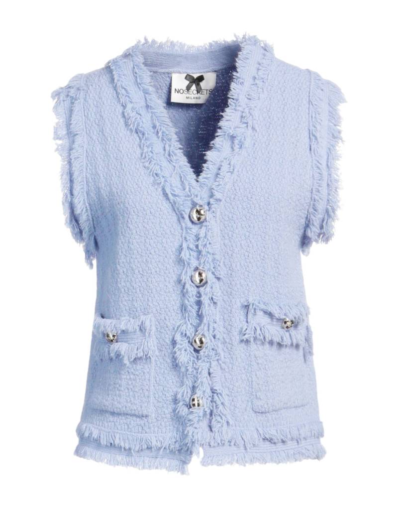 NO SECRETS Strickjacke Damen Blaugrau von NO SECRETS