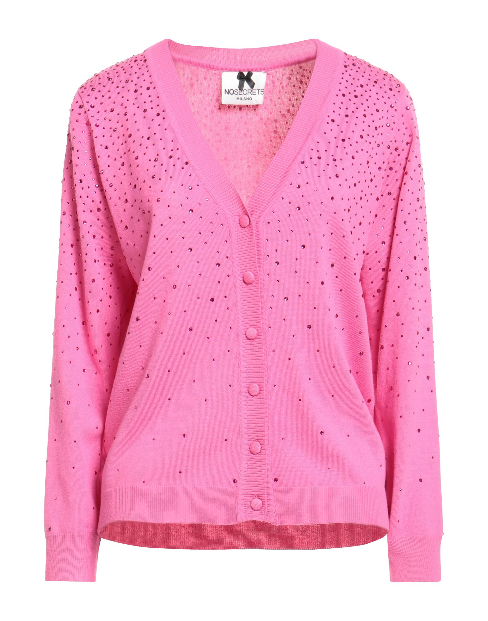 NO SECRETS Strickjacke Damen Fuchsia von NO SECRETS