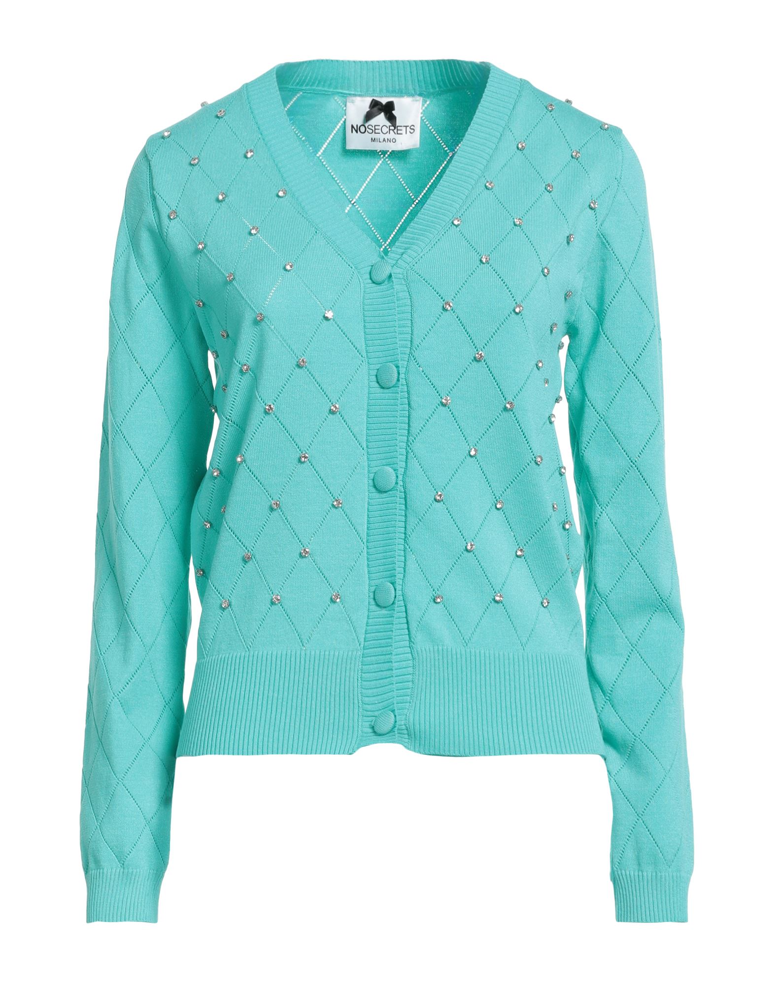 NO SECRETS Strickjacke Damen Smaragdgrün von NO SECRETS