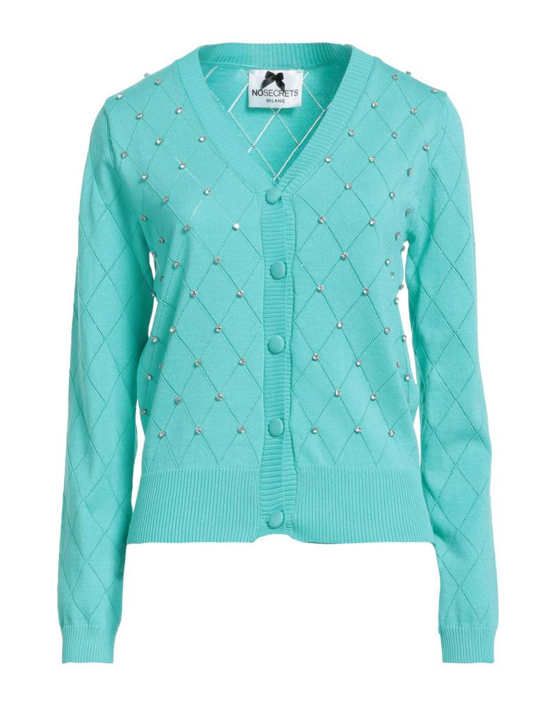 NO SECRETS Strickjacke Damen Smaragdgrün von NO SECRETS