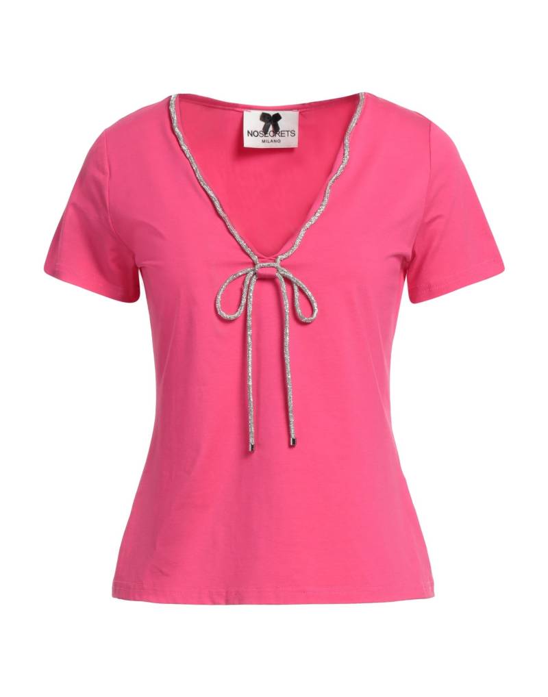 NO SECRETS T-shirts Damen Fuchsia von NO SECRETS