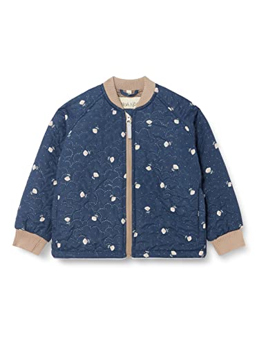 NOA NOA MINIATURE Girl's KarolinaNNM Jacket, Print Blue/Grey, 98 von NOA NOA MINIATURE