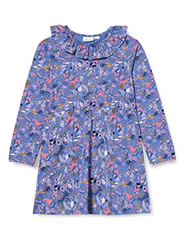 NOA NOA MINIATURE Girl's LaikaNNM Dress, Print Blue/Rose, 152 von Noa Noa miniature