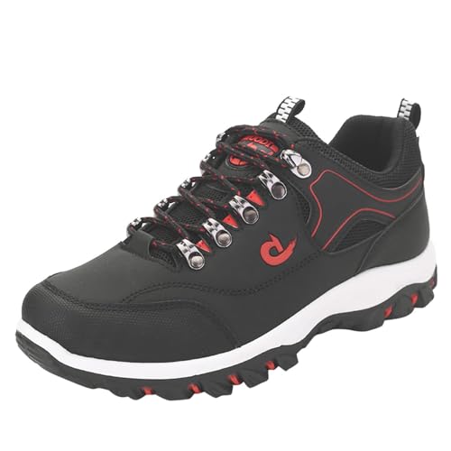 NOAGENJT Turnschuhe Herren Arbeitsschuhe Ohne Stahlkappe Trainingsschuhe Atmungsaktiv Sportschuhe Walking Schuhe Wanderschuhe Arbeitsschuhe Herren leicht ohne Stahlkappe Breite FüßE S1 von NOAGENJT
