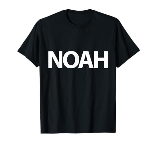 Noah Charmantes Geschenk für Jungen mit Vornamen Noah T-Shirt von NOAH Clothing