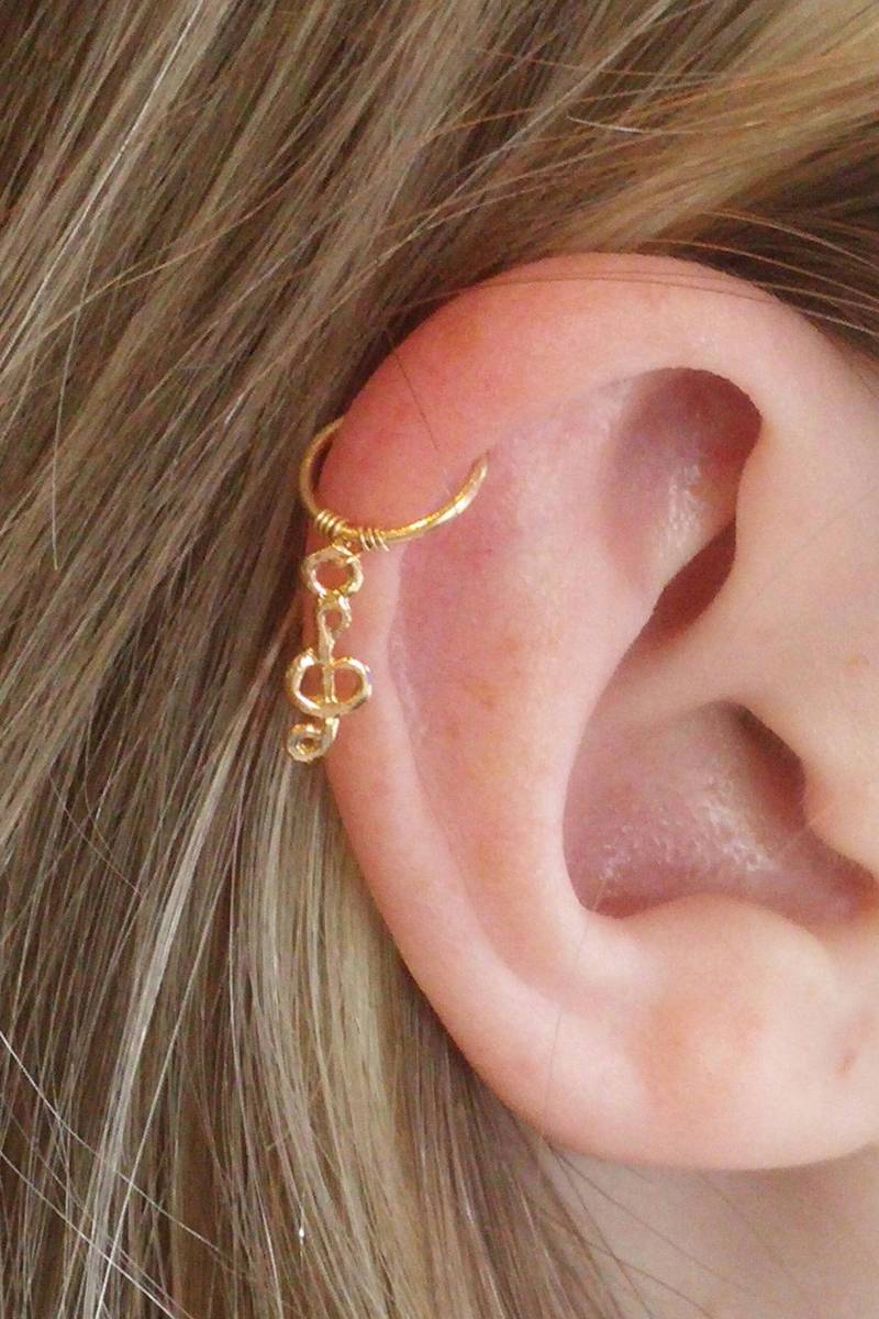 Knorpel Ohrring, Hoop, Piercing, Notenschlüssel Knorpel, Ring, Hoop Ring Knorpel Ohrring, Hoop, Piercing, Notenschlüssel Knorpel, Ring, Hoop Ring von NOAJEWELRY1