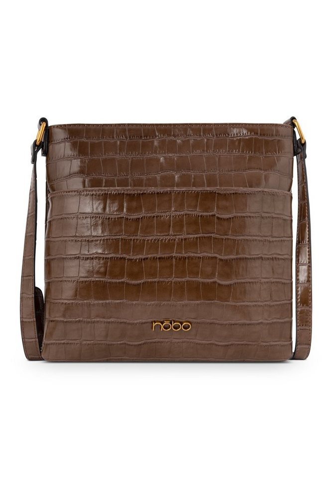 NOBO Schultertasche Croco von NOBO