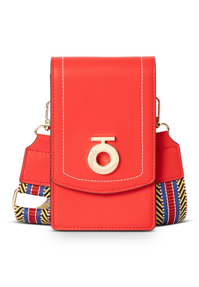 NOBO Schultertasche LILA, 4 kleine Fächer von NOBO