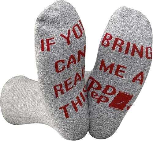 Drinking Socken für Männer und Frauen, mit Aufschrift "Bring Me A drinking Gr. M von NOBRANDS