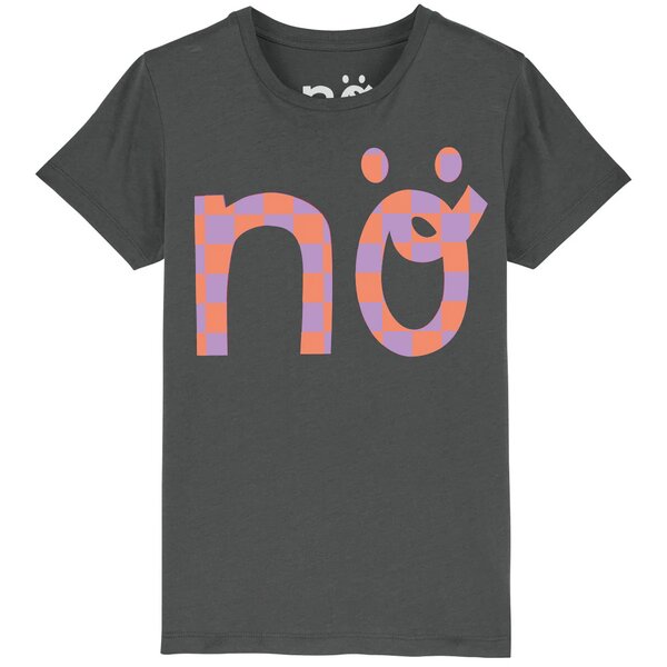 NÖ by LOVE IT GREEN NÖ Kids T-Shirt checkered von NÖ by LOVE IT GREEN