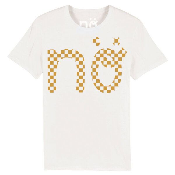 NÖ by LOVE IT GREEN NÖ Unisex T-Shirt checkered von NÖ by LOVE IT GREEN
