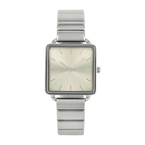 NOELANI Armbanduhr Damen Quarzuhr analog, mit Edelstahl Armband, Gold, 3 bar wasserfest, Kommt in Uhren Geschenk Box, 2039608 von NOELANI