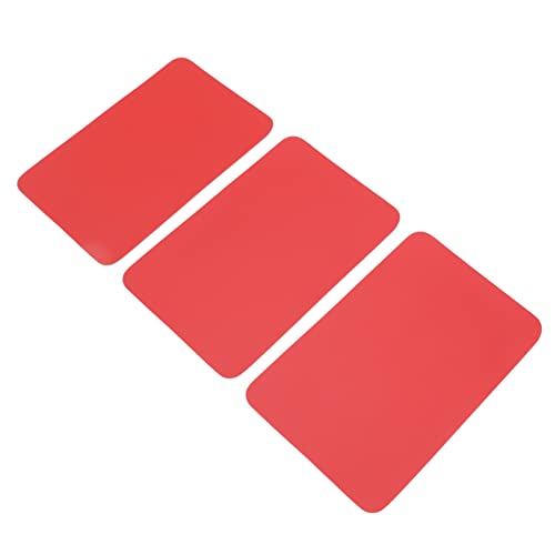 3-teiliges Wasserdichtes Kajak-Flicken-PVC-Floß-Flicken-Set für Gummiboot-Reparaturflicken für Schlauchboot-Kanu (Rot) von NOENNULL