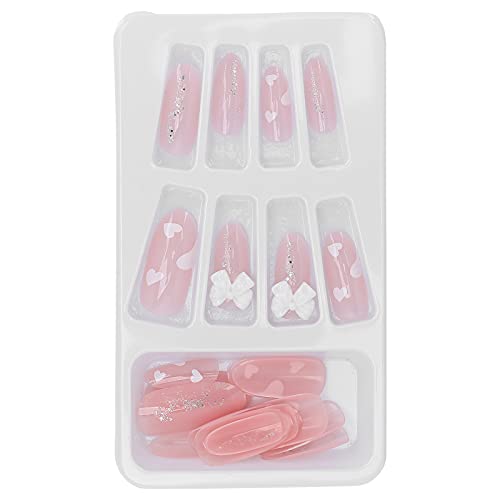 NOENNULL Frauen Gefälschter Nagel, 24 PCs Modische Vollständige Cover Künstliche Falsche Nägel, die für Professionelle Nagelexperten Geeignet Sind von NOENNULL