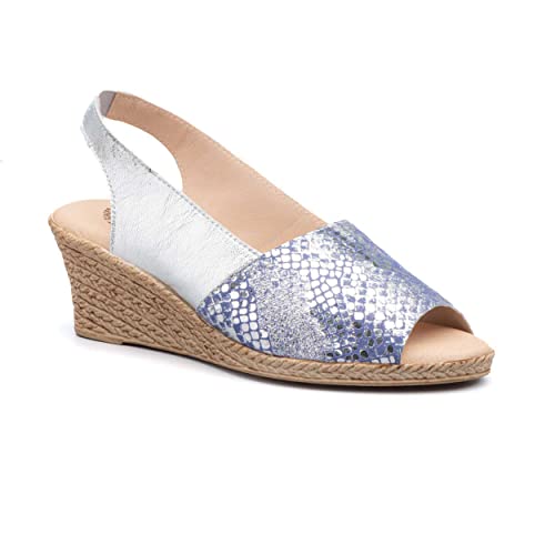 ES IST NICHT DAS Gleiche Damenschuhe Spring/Sommer 2022 Keilabsatz Sandale, blau, 35 EU ES IST NICHT DAS Gleiche Damenschuhe Spring/Sommer 2022 Keilabsatz Sandale, blau, 35 EU von NOESLOMISMO BY DILEMA