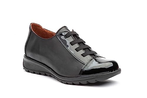 IST NICHT DAS Gleiche Damenschuhe Ver.2023 ESP.Jam FBA Derbys, Schwarz , 38 EU von NOESLOMISMO BY DILEMA