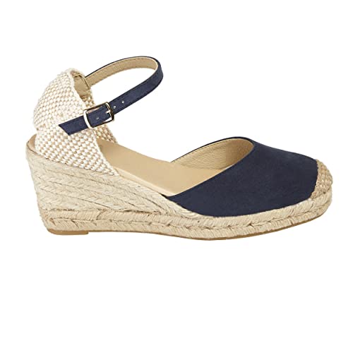 NO ES LO MISMO | Damen Jute Keil Espadrilles | Sandalen | Neue Frühjahr/Sommer 2021 Kollektion | Bequeme Damen Plateauschuhe | Design und Herstellung in Spanien von NOESLOMISMO BY DILEMA