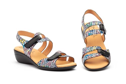 NOESLOMISMO BY DILEMA Sandalen Damen mit Absatz | Slides Sommer von NOESLOMISMO BY DILEMA