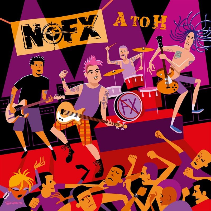 NOFX A to H LP multicolor NOFX A to H LP multicolor von NOFX