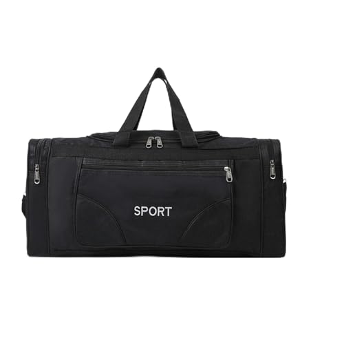 NOGRAX Schulrucksack Männer Fitness Training Sporttasche Große Kapazität Gadgets Yoga Sack Oxford Gym Taschen Für Reise Schwimmen Duffle Taschen Sportbag-Schwarzer Oxford Stoff_B von NOGRAX