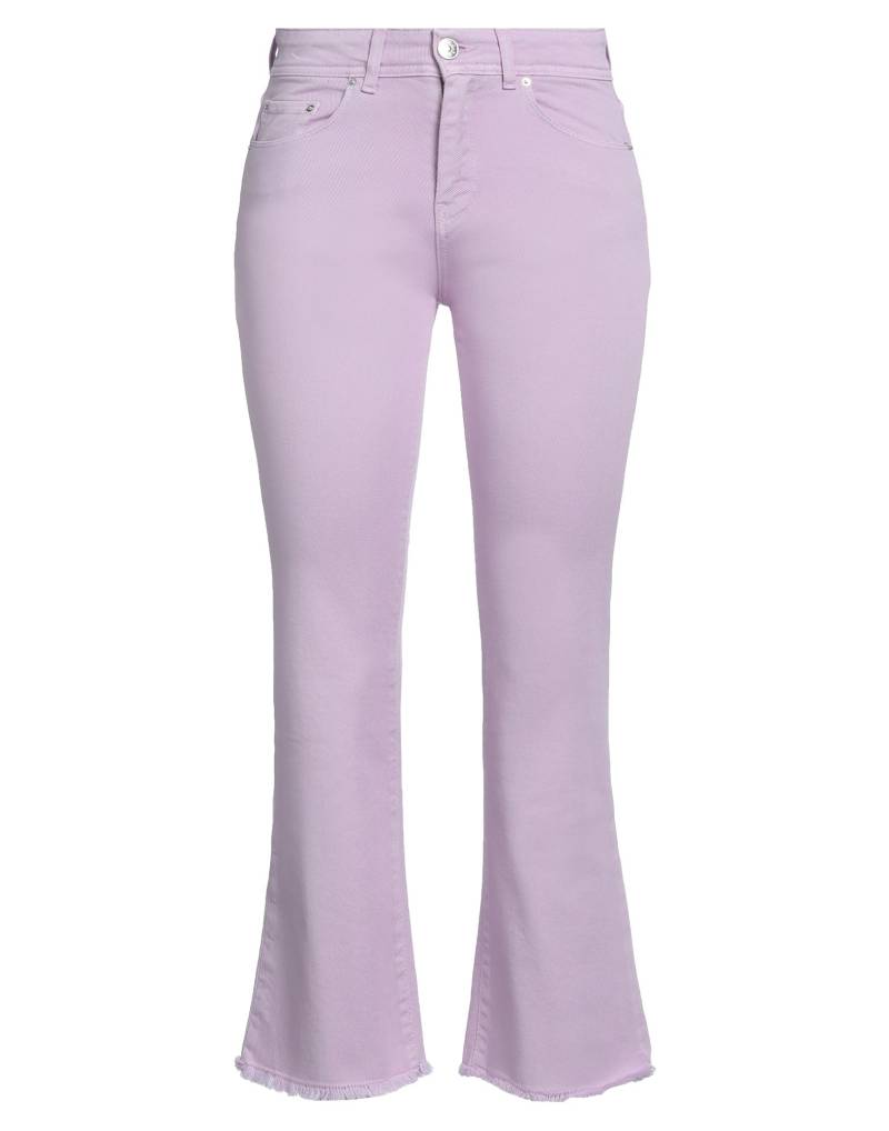 NOIR AND BLEU Hose Damen Lila von NOIR AND BLEU