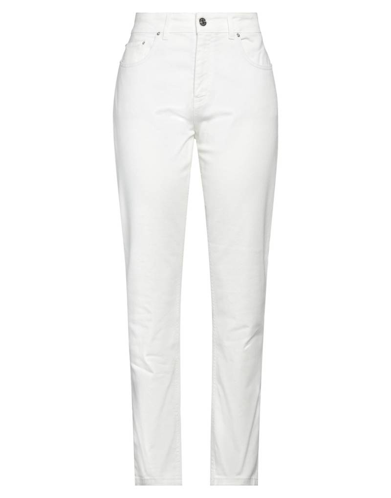 NOIR AND BLEU Hose Damen Weiß von NOIR AND BLEU