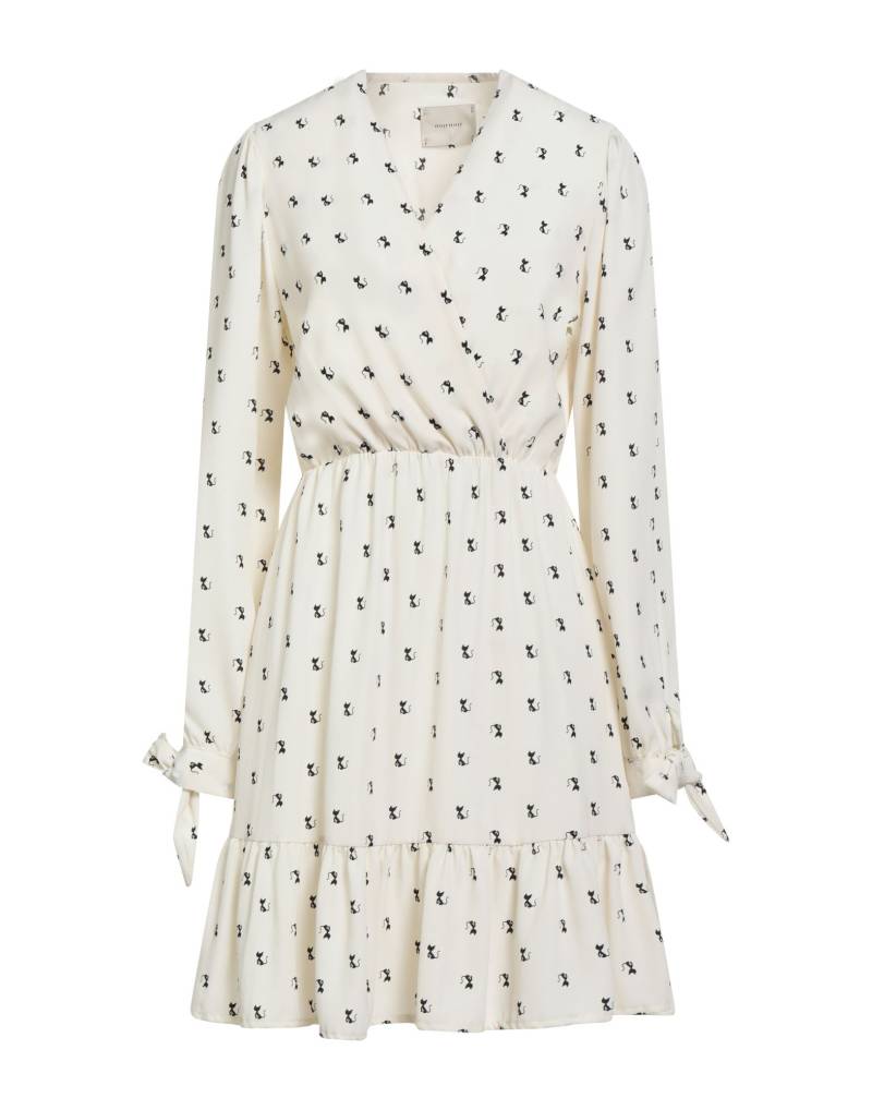 NOIR NOIR Mini-kleid Damen Off white von NOIR NOIR