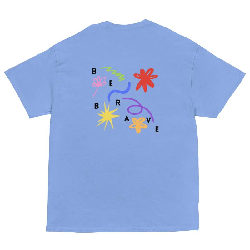 Be Brave T-Shirt Back Print Be Brave T-Shirt Back Print von NOJOBSHOP