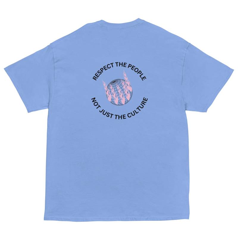 Respect The People Not Just Culture T-Shirt Back Print Respect The People Not Just Culture T-Shirt Back Print von NOJOBSHOP