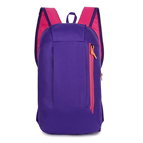 NOKDAL Faltbarer Laptop Rucksack Damen Wasserdicht Schulrucksack Rucksack Reisetasche Herren Outdoor Camping Rucksack Praktischer Backpack Bookbag Handgepäck Reiserucksack für Wandern Klettern-lila von NOKDAL