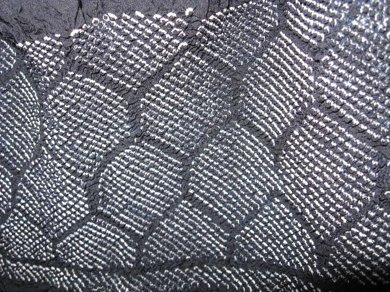 stoffgürtel, Gürtel, Herren, Mann, Männer-Obi, Herrenobi, Heko Obi, Neuwertig, Unbenutzt, Dunkles Blau, Hexagon Shibori von NOKIMO