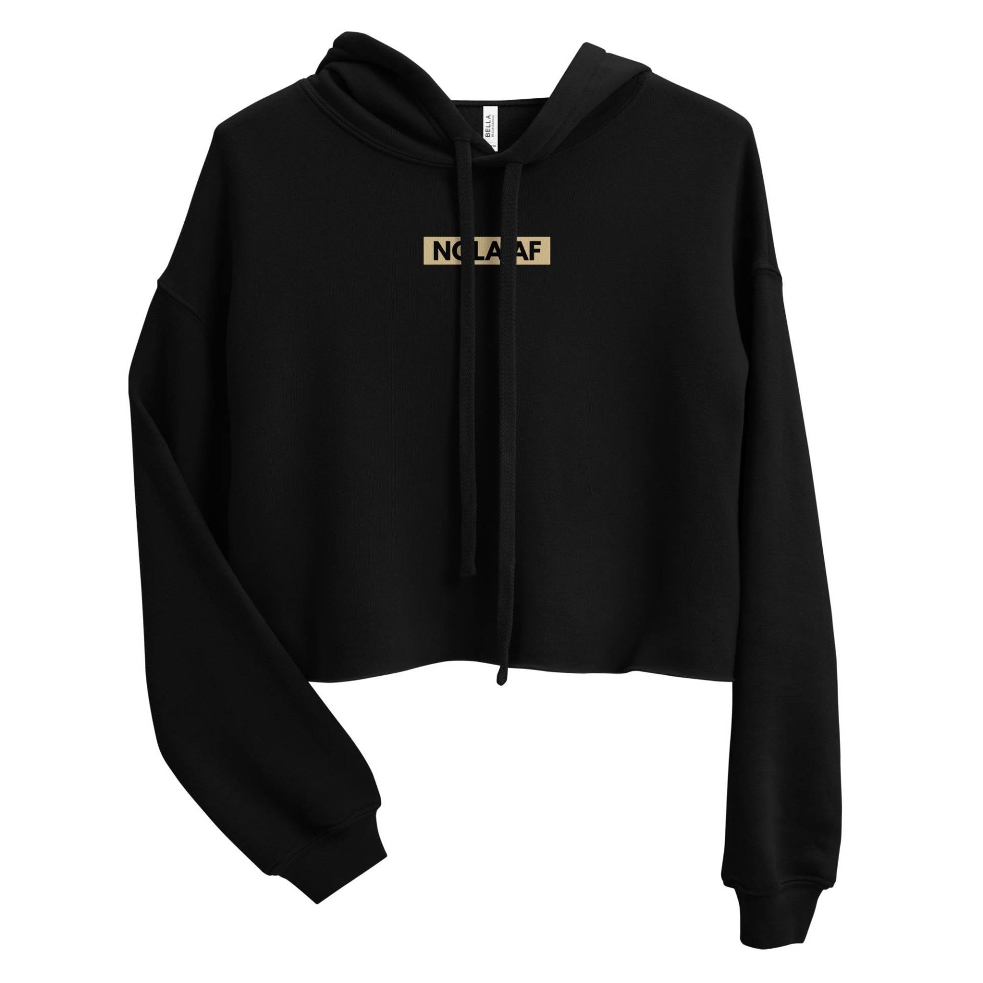 Nola Af Box Logo Kurzer Kapuzenpullover Nola Af Box Logo Kurzer Kapuzenpullover von NOLAnecessities