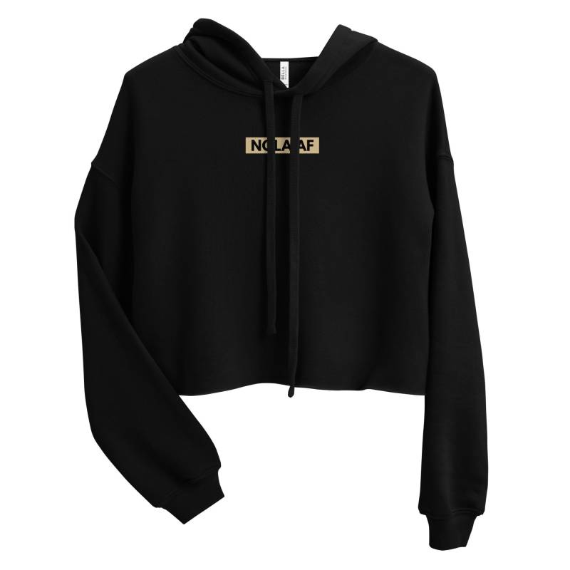 Nola Af Box Logo Kurzer Kapuzenpullover Nola Af Box Logo Kurzer Kapuzenpullover von NOLAnecessities