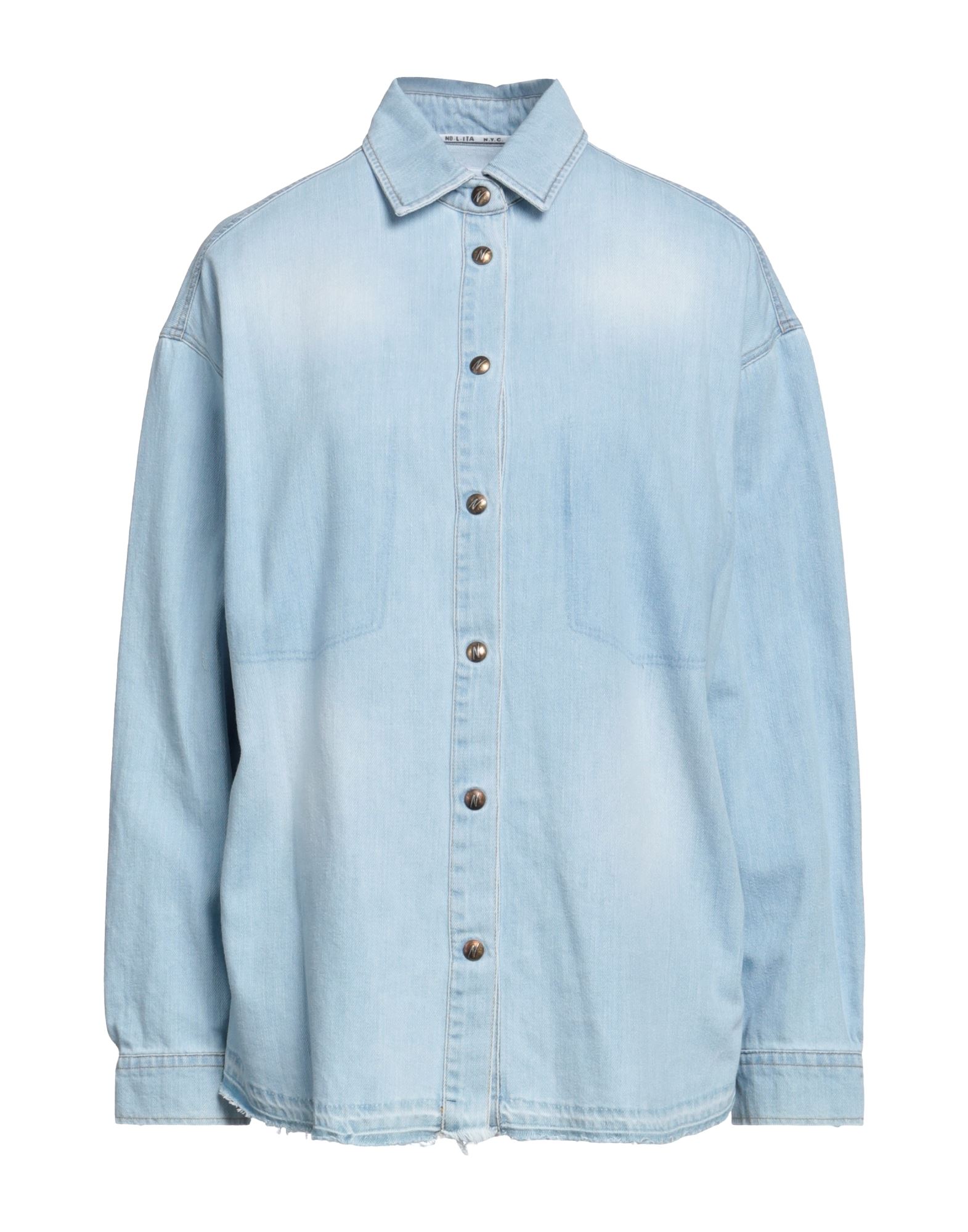 NOLITA Jeanshemd Damen Blau von NOLITA