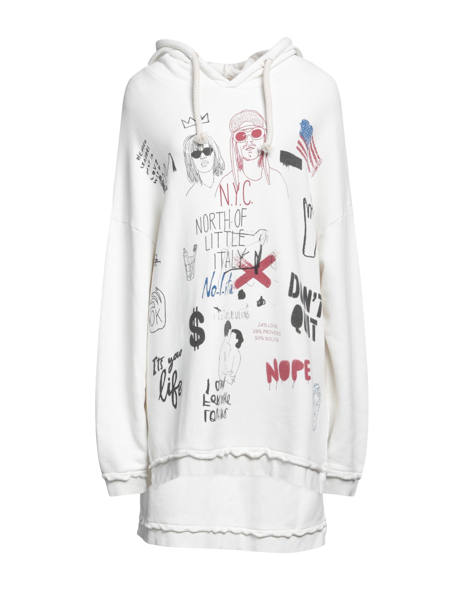 NOLITA Sweatshirt Damen Off white von NOLITA