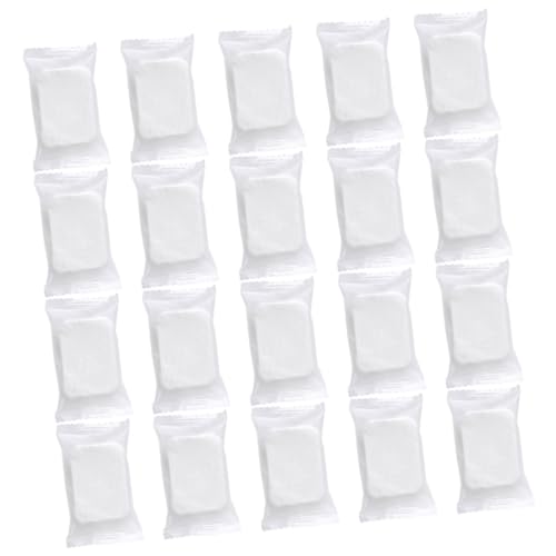 1 Packung Komprimierte Wattepads Make-up-wattepad Make-up-entferner-pads Gesichtstuch Wattepads Und Gesichtsentferner-pad Gesichtswaschpads Gesichtspolster Vlies Waffel Weiß von NOLITOY